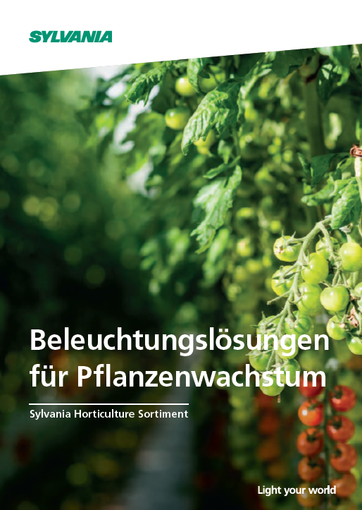 Titel Gro Lux Broschüre Horticulture Lösungen
